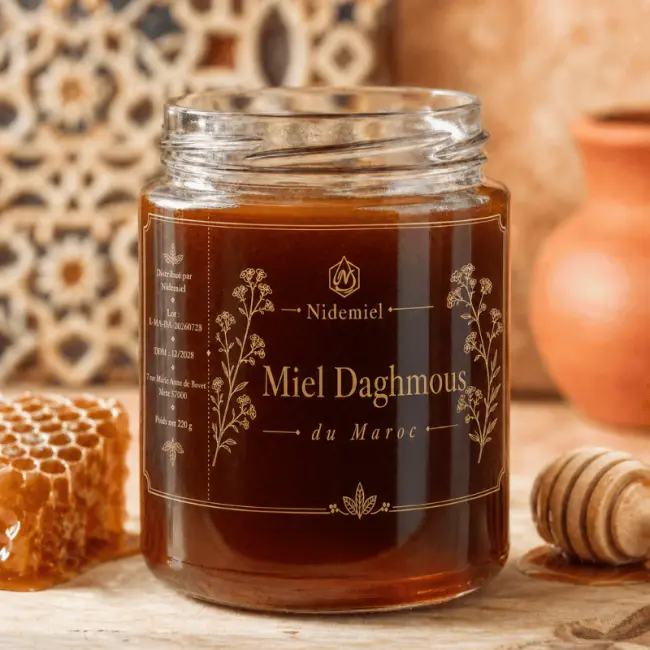 Miel de Daghmous du Maroc