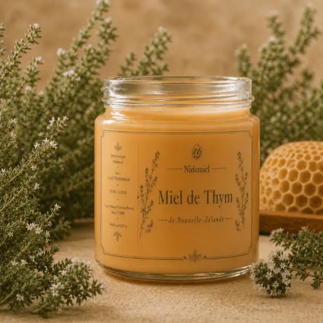 Miel de thym de Nouvelle-Zélande