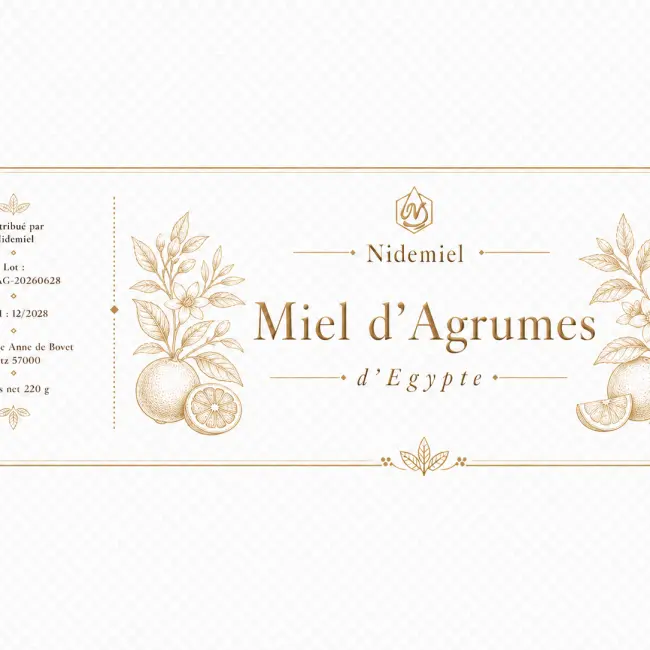 Miel de nigelle d’Égypte